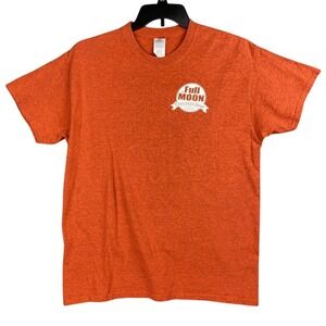 Full Moon Oyster Bar Shirt Adult Large North Carolina‎ NC Graphic Tee Seafood